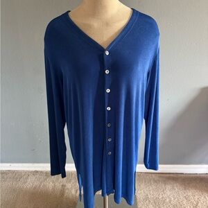 Chico’s Travelers Royal Blue Tunic